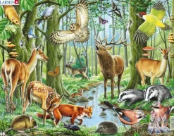 Larsen: Rampussel - Djur i Skogen vid en Bäck (40)