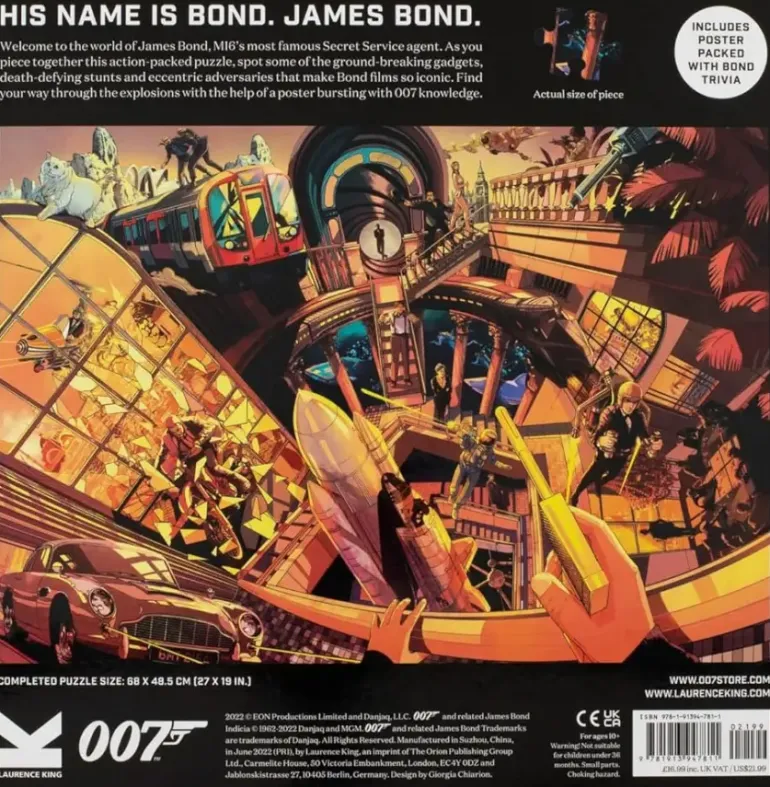 Laurence King: The World of James Bond (1000)