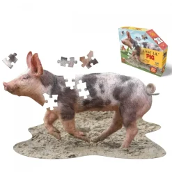 Madd Capp Puzzles: I am Lil' Pig (100)