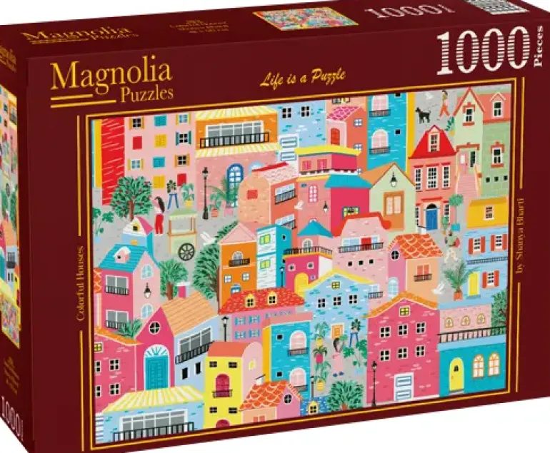 Magnolia: Colorful Houses (1000)