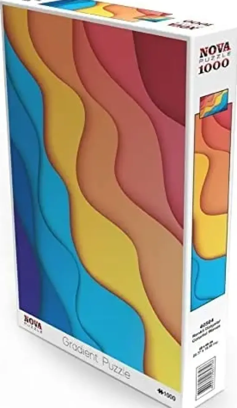 Nova Puzzle: Colorful Waves (1000)