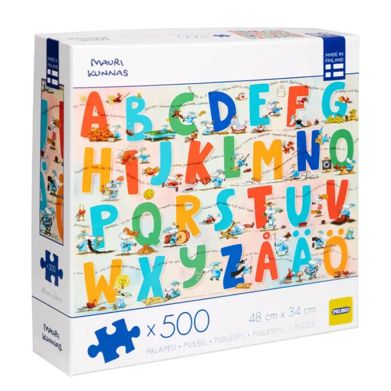 Peliko: Mauri Kunnas - Alfabet (500)