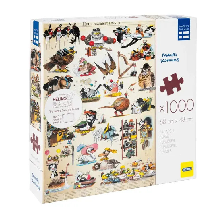 Peliko: Mauri Kunnas - Knasiga fåglar (1000)