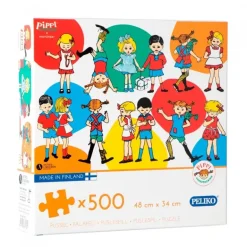 Peliko: Pippi Långstrump - Pippi, Tommy & Annika (500)