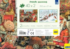 Peliko: Rampussel - Mauri Kunnas, Tomteskoj i Förrådet & Pulkabacken (2 x 40)