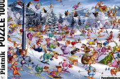 Piatnik: Francois Ruyer - Christmas Skiing (1000)
