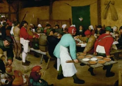 Piatnik: Pieter Bruegel the Elder - Peasant Wedding, ca 1568 (1000)