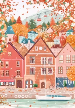 Pieces & Peace: Bergen (1000)