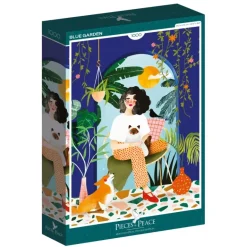 Pieces & Peace: Blue Garden (1000)