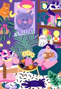 Pieces & Peace: Cat Lover (1000)