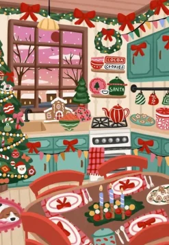 Pieces & Peace: Christmas Kitchen (1000)