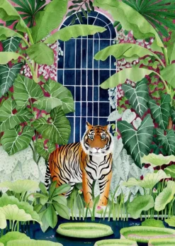 Pieces & Peace: Greenhouse Tiger (1000)