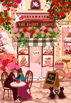 Pieces & Peace: The Sweet Escape - Valentine's Cafe (1000)