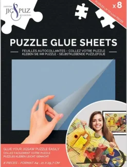 Puzzle Glue Sheets - Limark (8 st A4 för 1000 bitar) - Jig&Puz