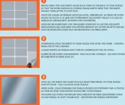 Puzzle Glue Sheets - Limark (12 st A4 för 2000 bitar) - Jig&Puz