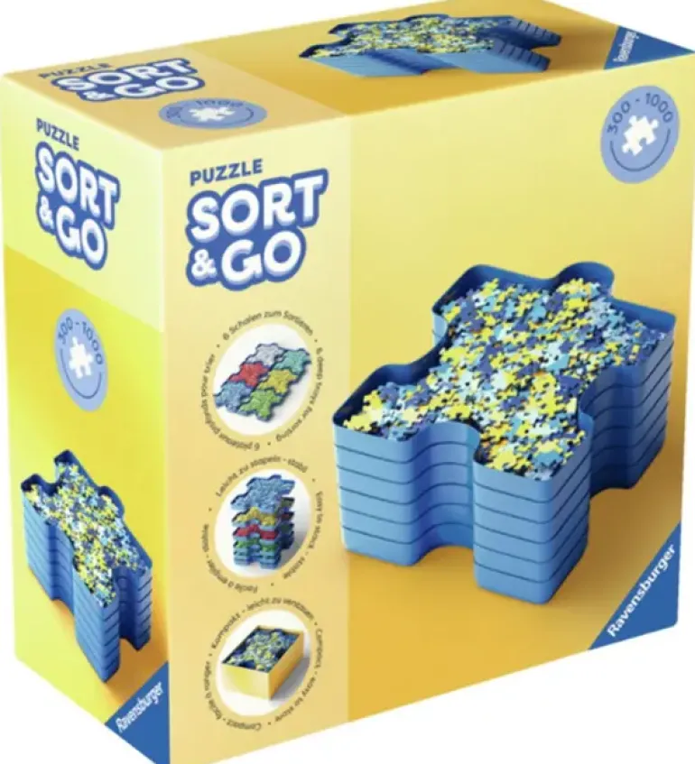 Puzzle Sorter - Sort & Go, 6 Trays (Ravensburger)