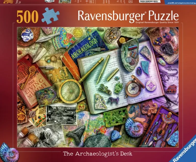 Ravensburger: Aimee Stewart - The Archaeologist's Desk (500)