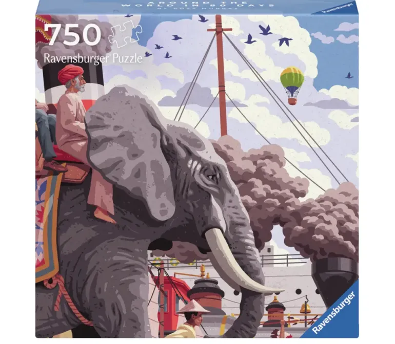 Ravensburger: Art & Soul - Around the World in 80 Days (750)