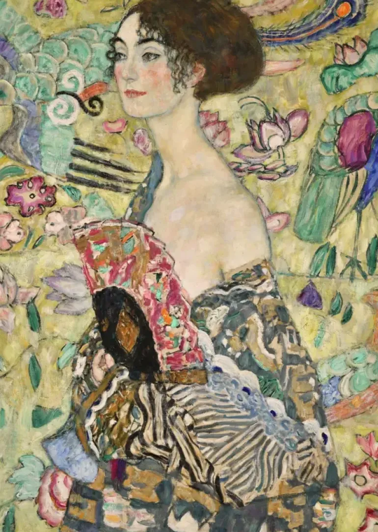 Ravensburger: Art Collection - Lady With a Fan, Gustav Klimt (1000)
