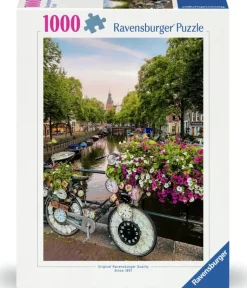 Ravensburger: Bicycle and Flowers in Amsterdam (1000)