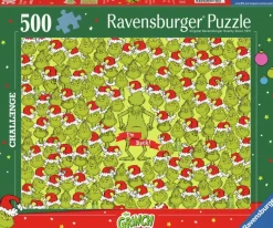 Ravensburger: Challenge - The Grinch, Merry Christmas Challenge (500)