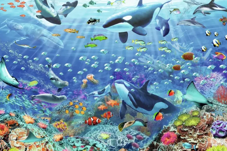Ravensburger: Colorful Underwater World (3000)