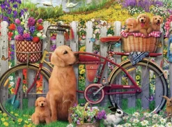Ravensburger: Cute Dogs in the Garden (500)