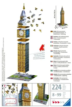 Ravensburger: 3D - Big Ben, London (224)
