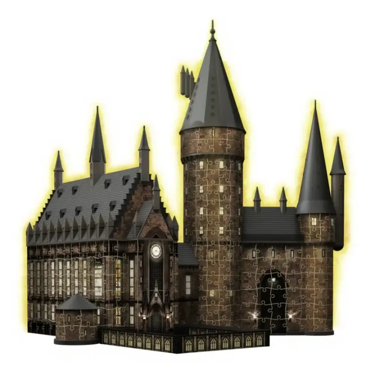 Ravensburger: 3D - Harry Potter, Hogwarts Castle - The Great Hall, Night Edition (643)