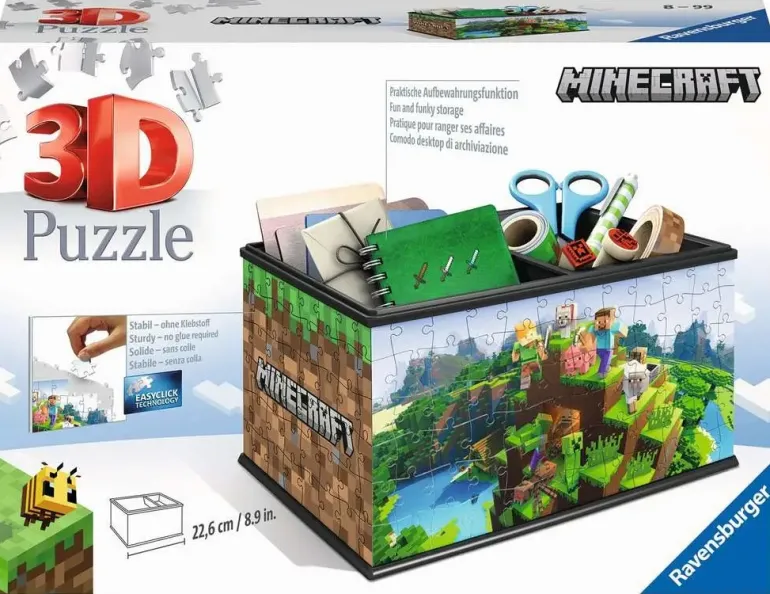 Ravensburger: 3D - Minecraft Storage Box (223)