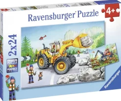 Ravensburger: Diggers at Work (2 x 24)