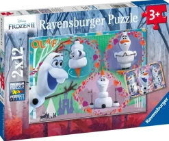 Ravensburger: Disney - Frozen II, Everyone Loves Olaf (2 x 12)