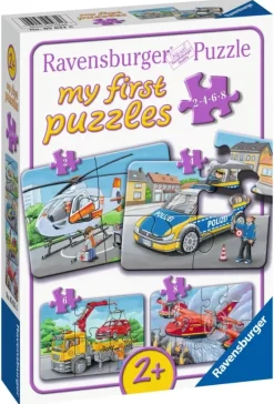 Ravensburger: Emergency Vehicles (2, 4, 6, 8)