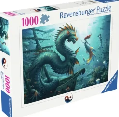 Ravensburger: Enchanted Depths - Dragon, Mermaid and Turtles (1000)