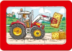 Ravensburger: Excavator, Tractor and Dump Truck (3 x 6)