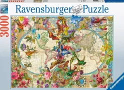Ravensburger: Flora & Fauna World Map (3000)