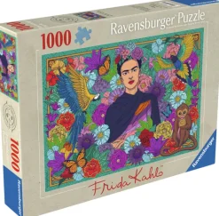 Ravensburger: Frida Kahlo's Paradise - Parrot, Monkey and Blooms (1000)