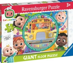 Ravensburger: Golvpussel - Cocomelon, The Wheels on the Bus (24)