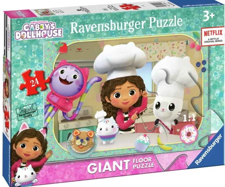 Ravensburger: Golvpussel - Gabbys Dollhouse, Gabbys Kitchen (24)