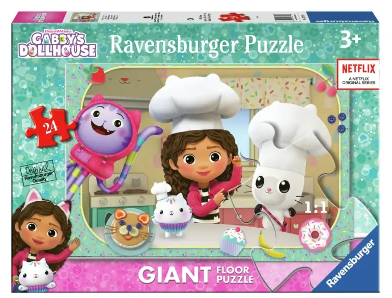 Ravensburger: Golvpussel - Gabbys Dollhouse, Gabbys Kitchen (24)
