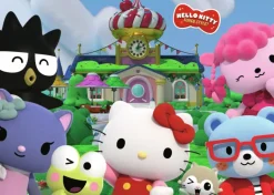 Ravensburger: Golvpussel - Hello Kitty, Fun in Cherry Town (24)