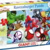 Ravensburger: Golvpussel - Spidey Amazing Friends, An Amazing Team (24)