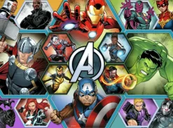 Ravensburger: Marvel Avengers - Earth's Mightiest Heroes (100)