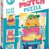 Ravensburger: Mix & Match - Mix-up Monsters! (3 x 24)