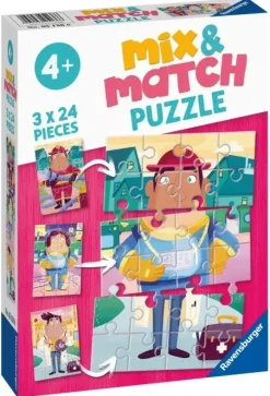 Ravensburger: Mix & Match - Job Swap (3 x 24)