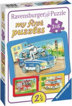 Ravensburger: My First Color Puzzles - Animals at Work (3 x 6)