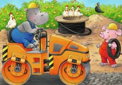 Ravensburger: My First Puzzle - Construction Site Animals (2, 4, 6, 8)