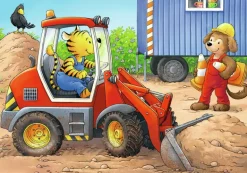Ravensburger: My First Puzzle - Construction Site Animals (2, 4, 6, 8)