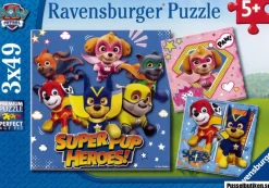 Ravensburger: Paw Patrol - Super Pups Power! (3 x 49)