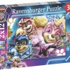 Ravensburger: Paw Patrol - Unstoppable Pups (2 x 12)